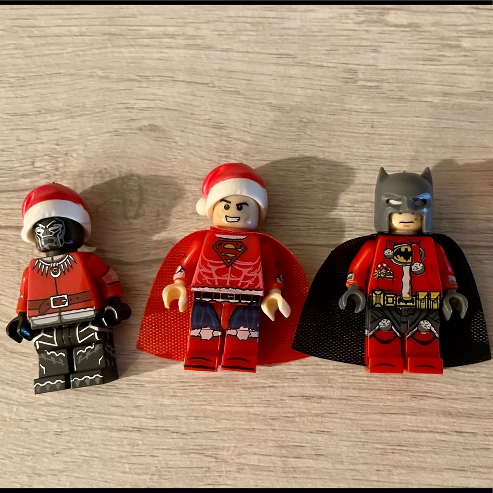 Christmas Lego mini figures